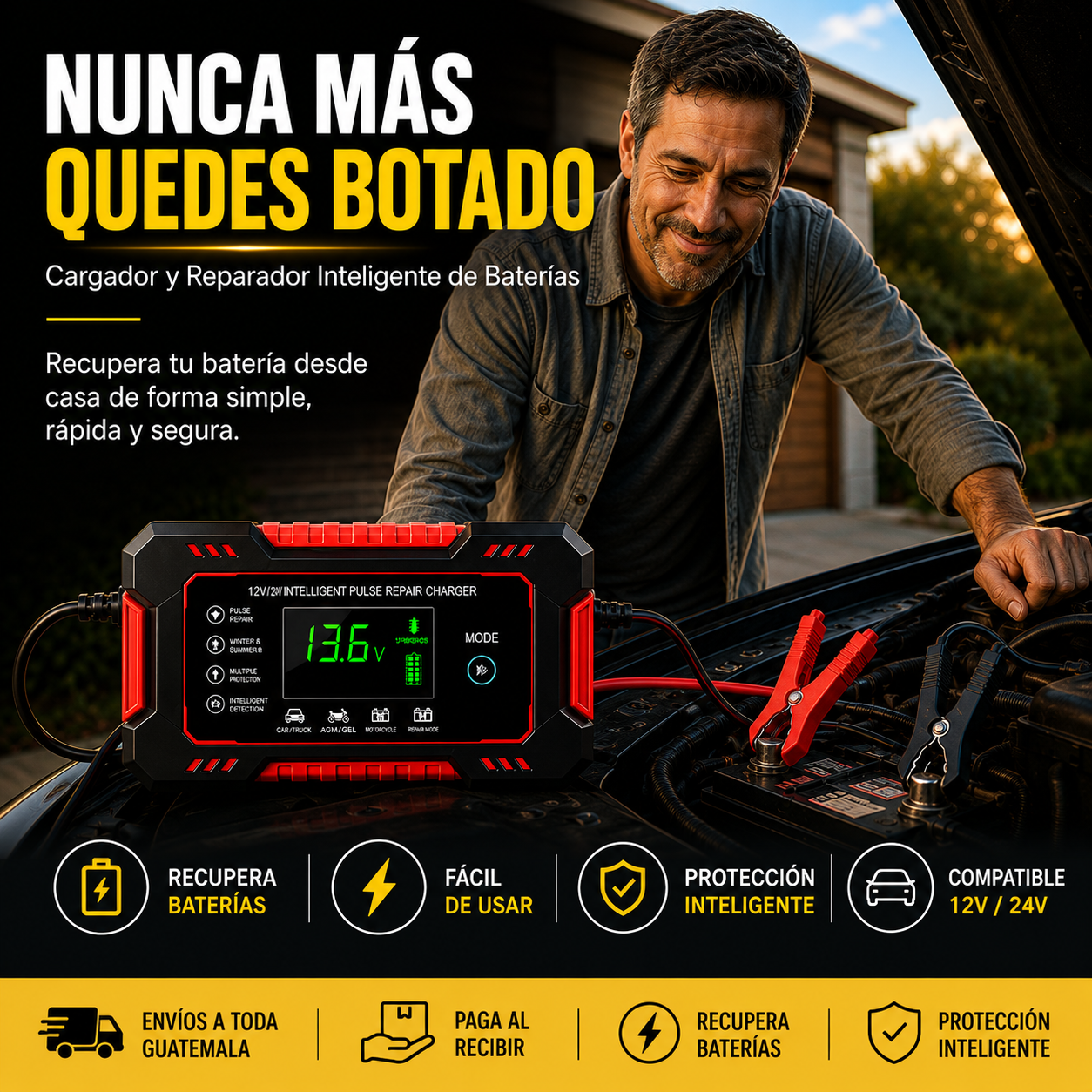 Recupera tu batería al instante y evita gastar de más