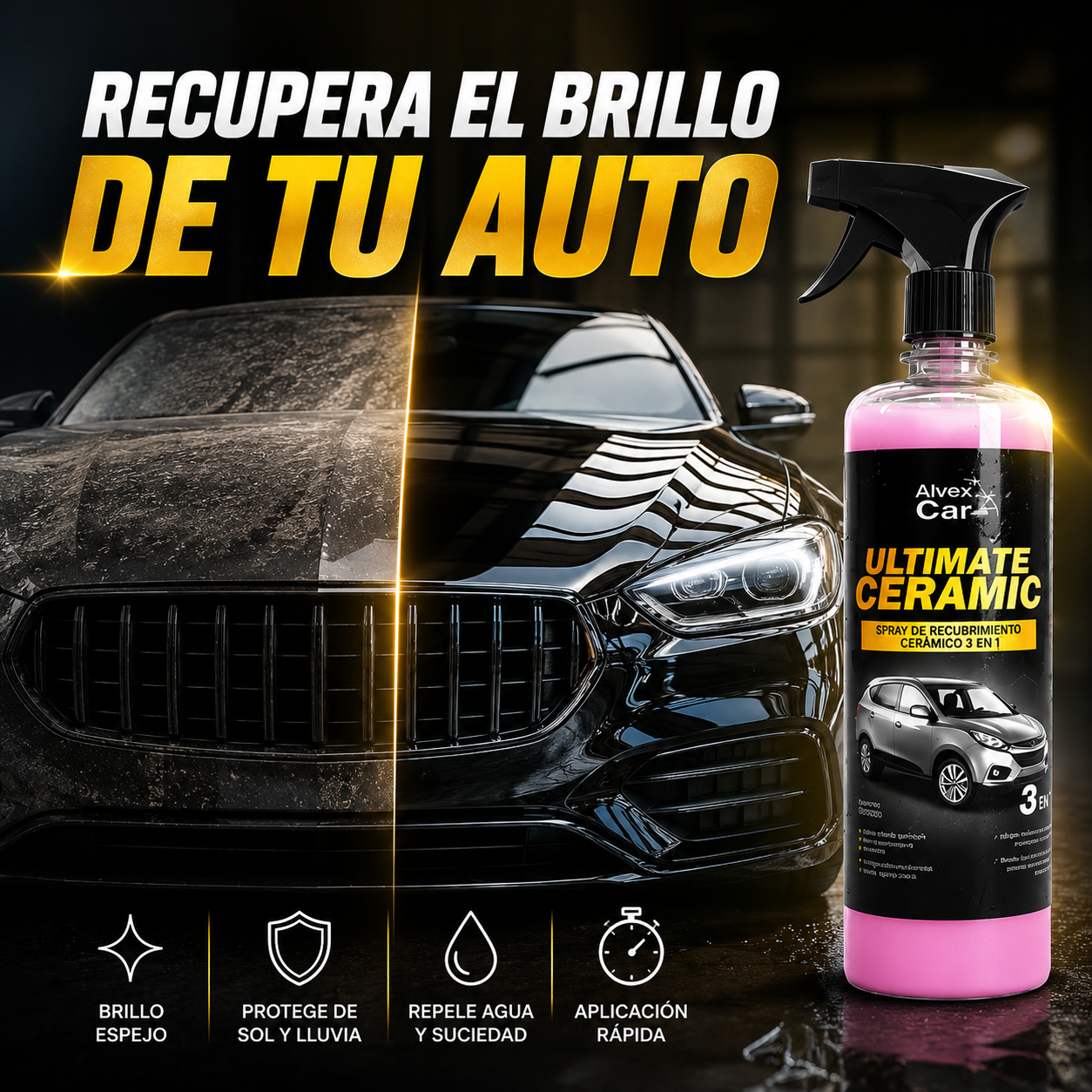 Deja de conformarte con pintura desgastada y transforma tu auto a cero kilometro