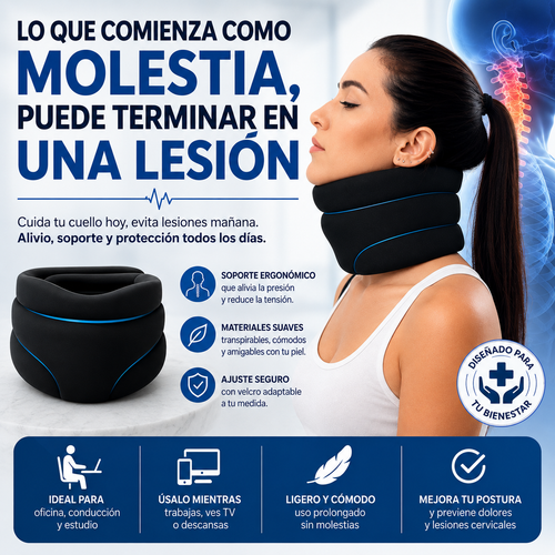 Evita lesiones y dale a tu cuello el descanso que se merece