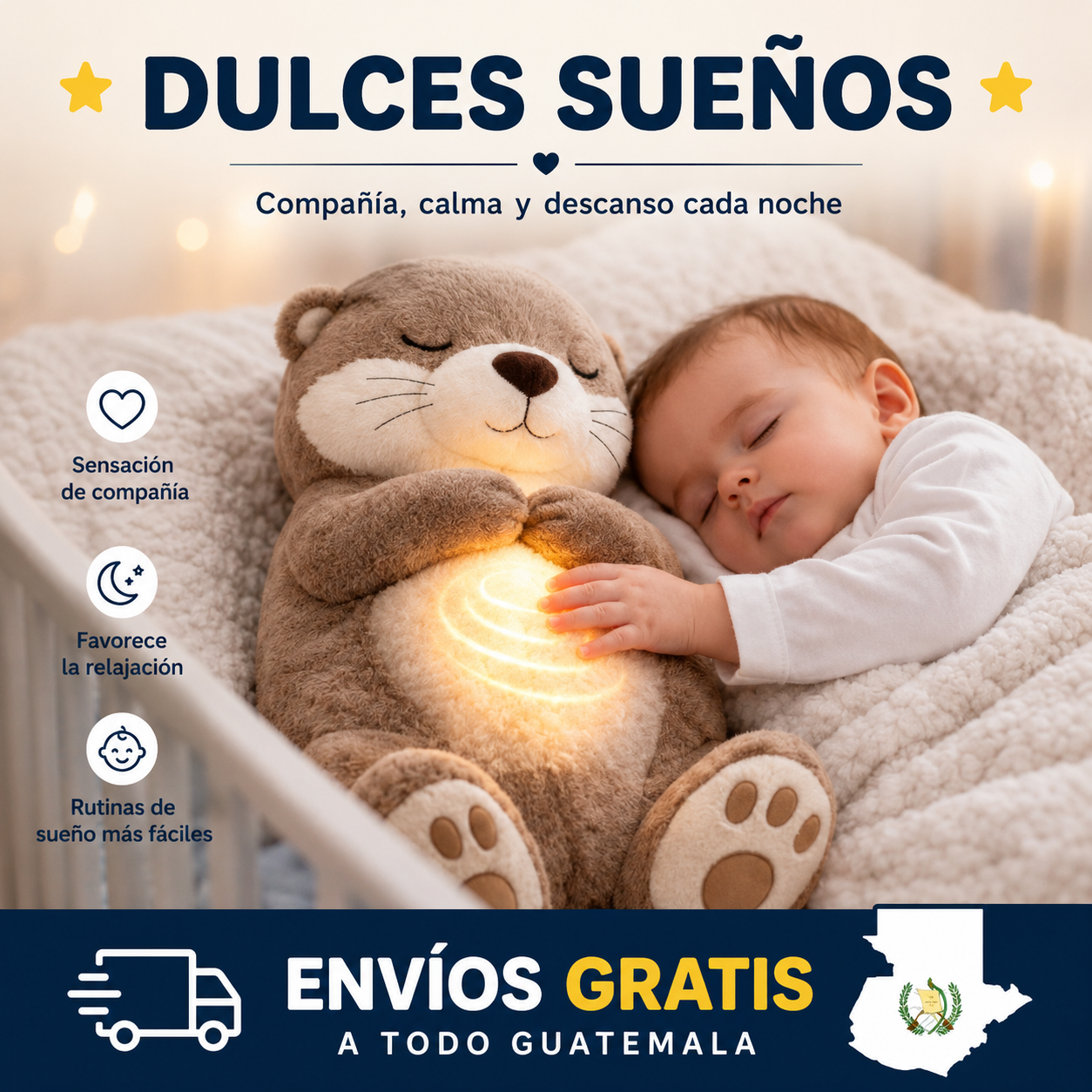 La compañía que ayuda a tu pequeño a dormir tranquilo cada noche