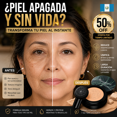 Deja de esconder tus imperfecciones y luce una piel joven y uniforme
