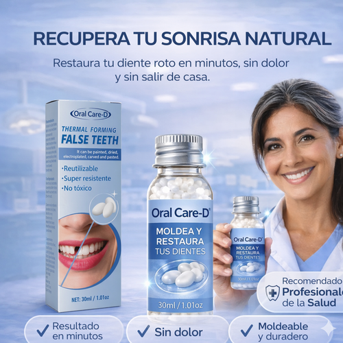 Oral Care-D® EELHOE- Recupera esa pieza que falta